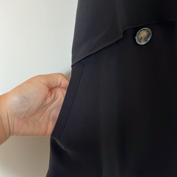 Emporio Armani Silk Trench Vest - Picture 7 of 9